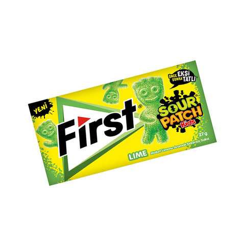 First Sour Patch kids Gum Lime 27g
