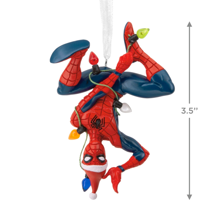 
                  
                    Marvel Spider-Man Tangled Fairy Lights Collectable Christmas Ornament
                  
                