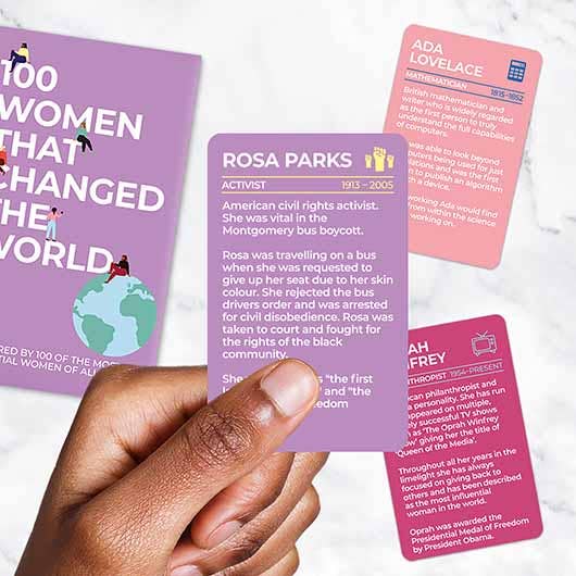 
                  
                    100 Women That Changed the World Novelty Gift
                  
                