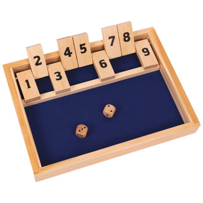 
                  
                    Shut the Box Wooden Game
                  
                