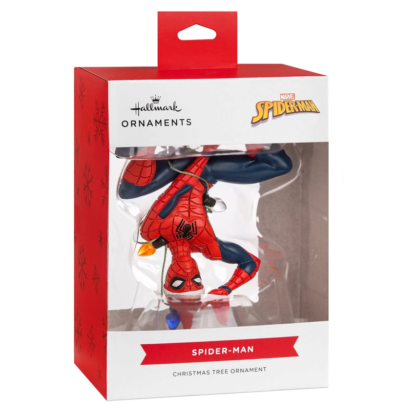 
                  
                    Marvel Spider-Man Tangled Fairy Lights Collectable Christmas Ornament
                  
                