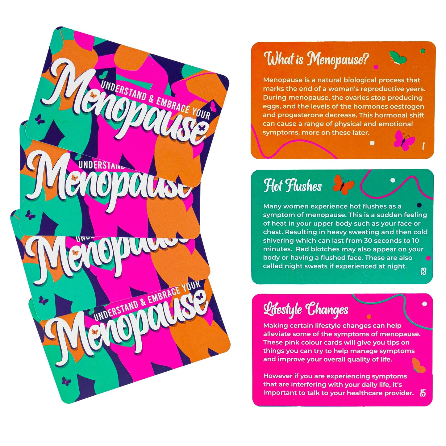 
                  
                    Gift Republic Menopause Cards – 100 Menopause & Self-Care Tips
                  
                
