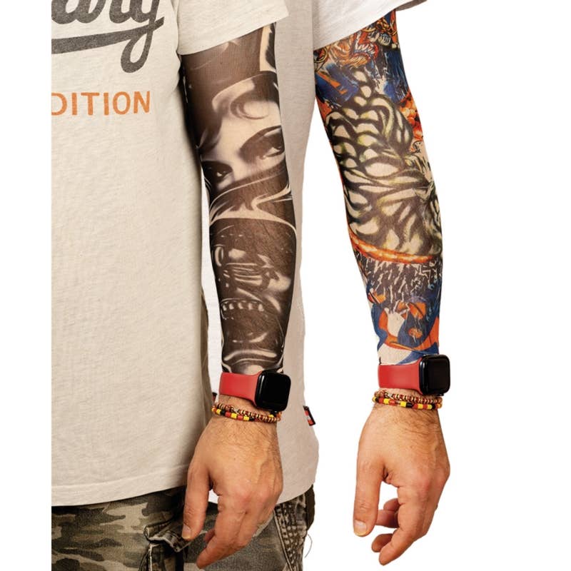 
                  
                    Tattoo Sleeves – Pack of 2 Realistic Fake Tattoo Arm Sleeves
                  
                