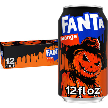 Case Fanta Orange USA Haloween Limited Edition 12x355ml