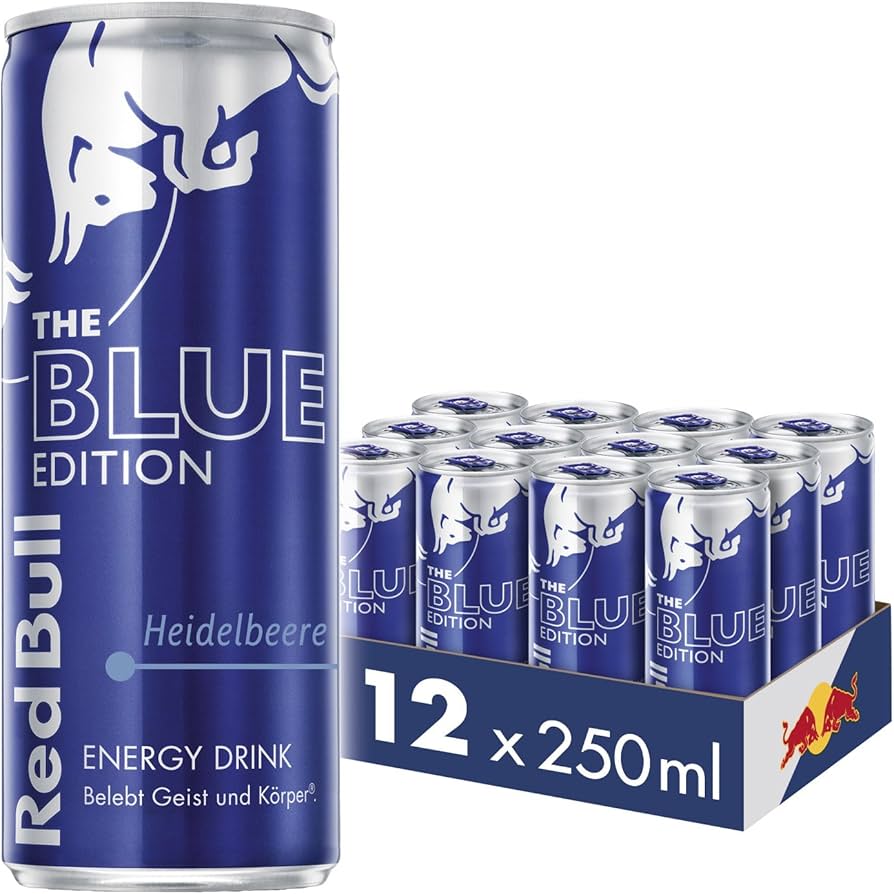 Red Bull Blueberry Edition  (Holland) 12 x 250ml