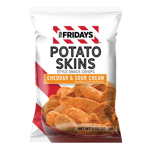 TGI Fridays Cheddar & Sour Cream Potato Skins 85.1g