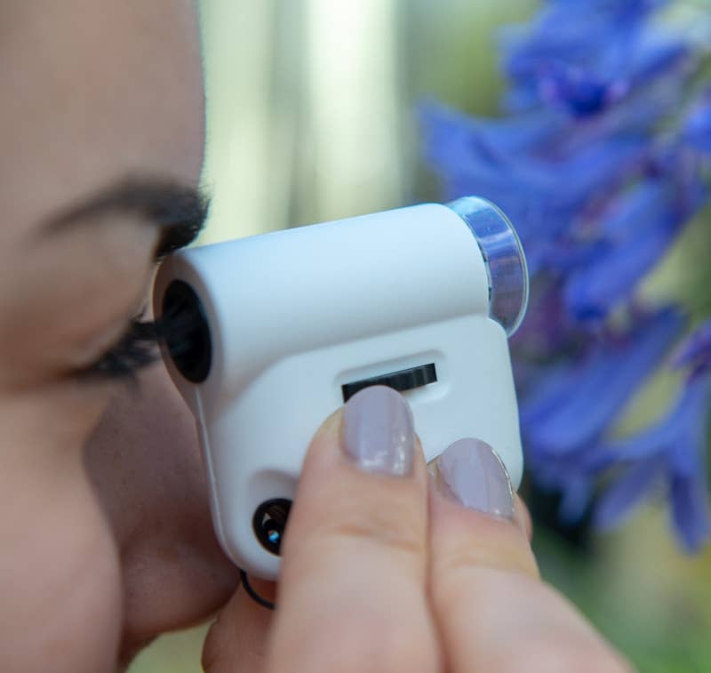 
                  
                    World's Smallest Microscope – Mini LED Microscope with 10x Magnification
                  
                