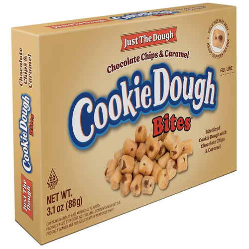 Cookie Dough Bites Chocolate Chip and Caramel 88g