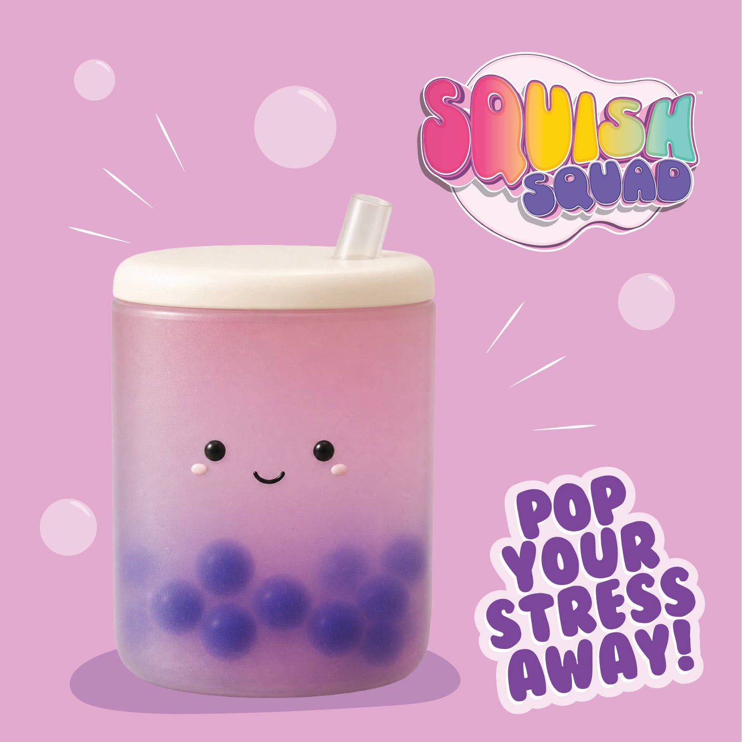 
                  
                    Boba Squish-Tea Stress Toy – Vanilla Scented Bubble Tea Squishy
                  
                