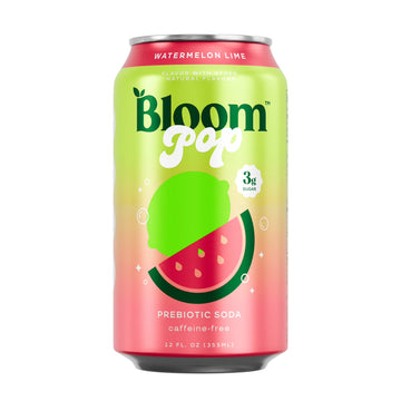 Bloom Pop Watermelon Prebiotic Soda 355ml