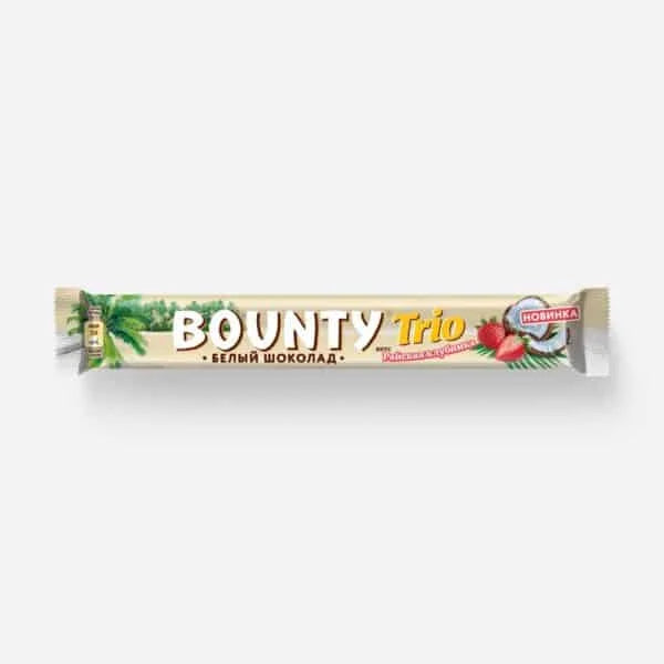 
                  
                    Bounty Trio Strawberry Coconut Limited Edition 78g
                  
                