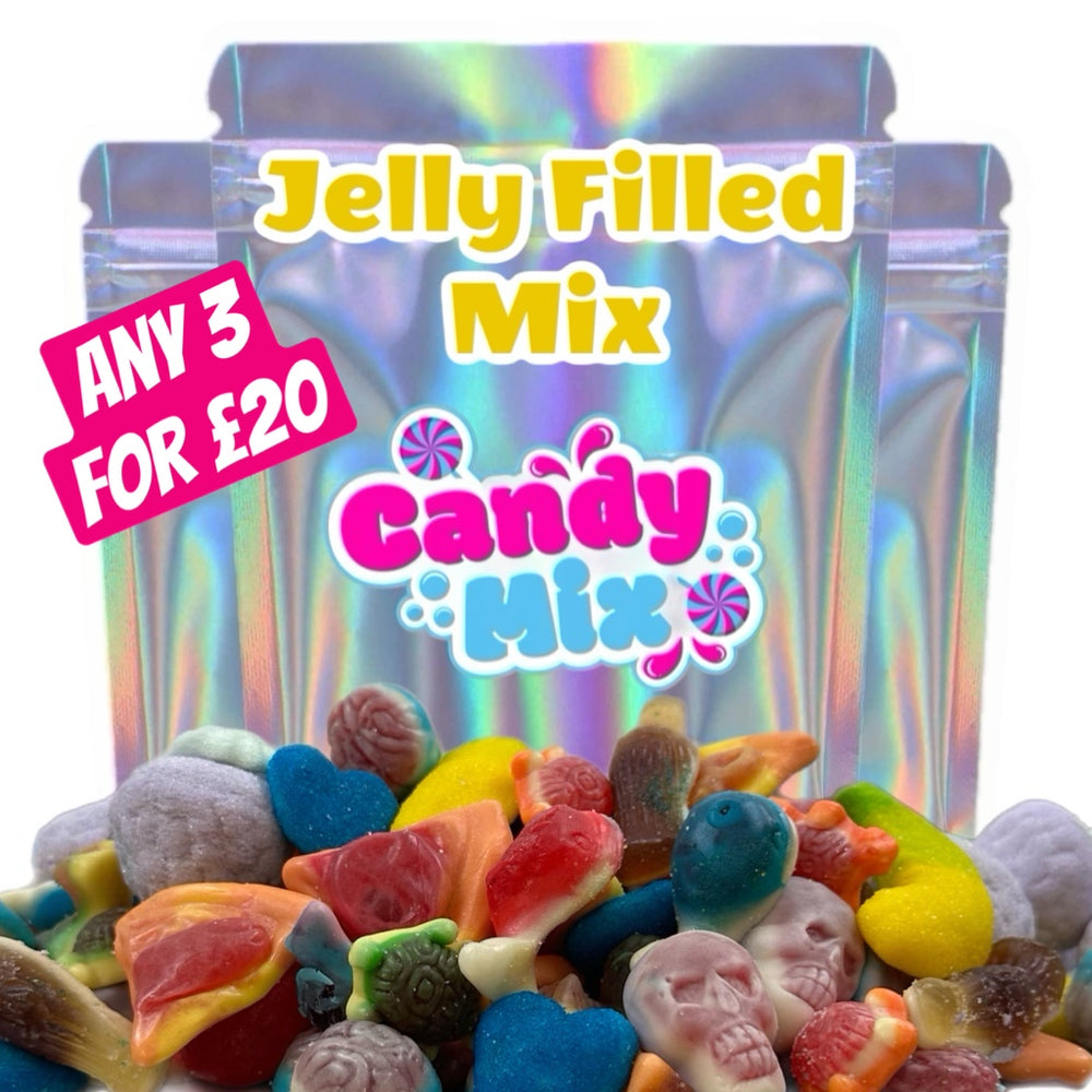 Pick and Mix Sweets - Jelly Filled Mix 500g