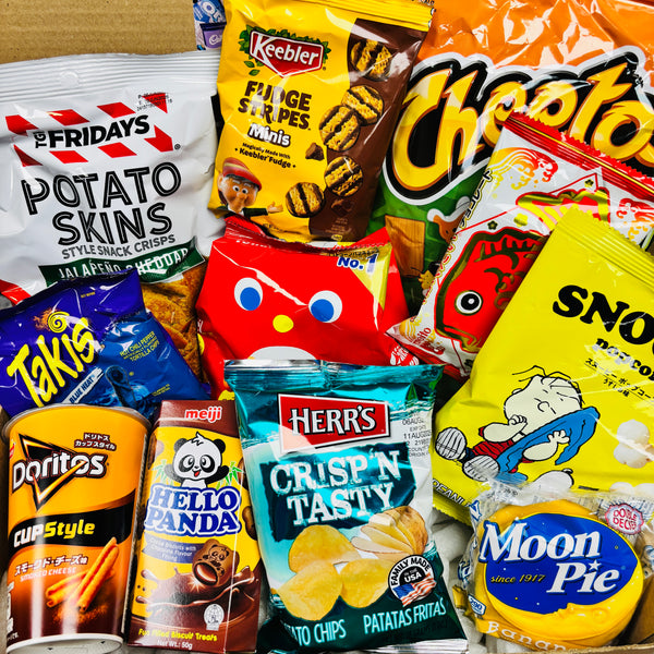 International Snack Mystery Box – Treat Edition