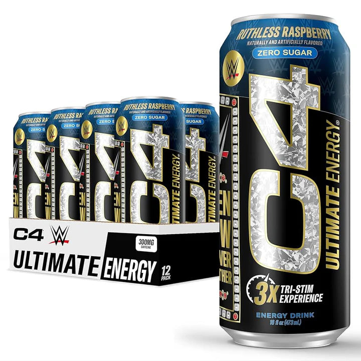 C4 Ultimate WWE Ruthless Raspberry 473ml