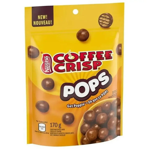 Nestlé Coffee Crisp Pops 140g – Canadian Chocolate Bites
