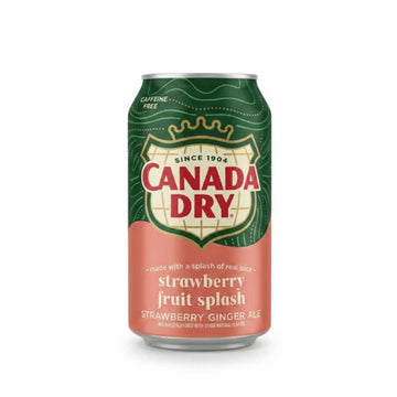 Canada Dry Strawberry Fruit Splash 355ml