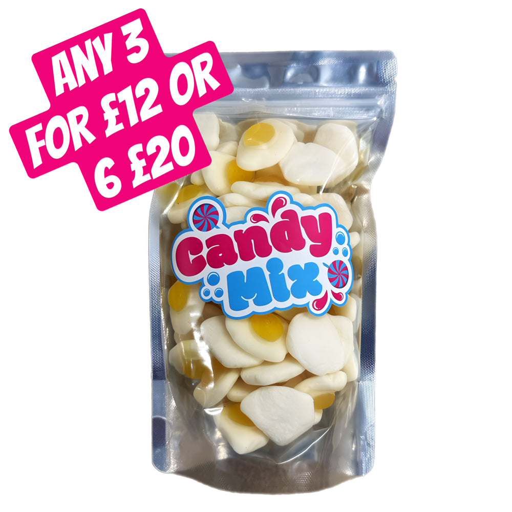 Pick and Mix Sweets - Haribo Fried Eggs 250g