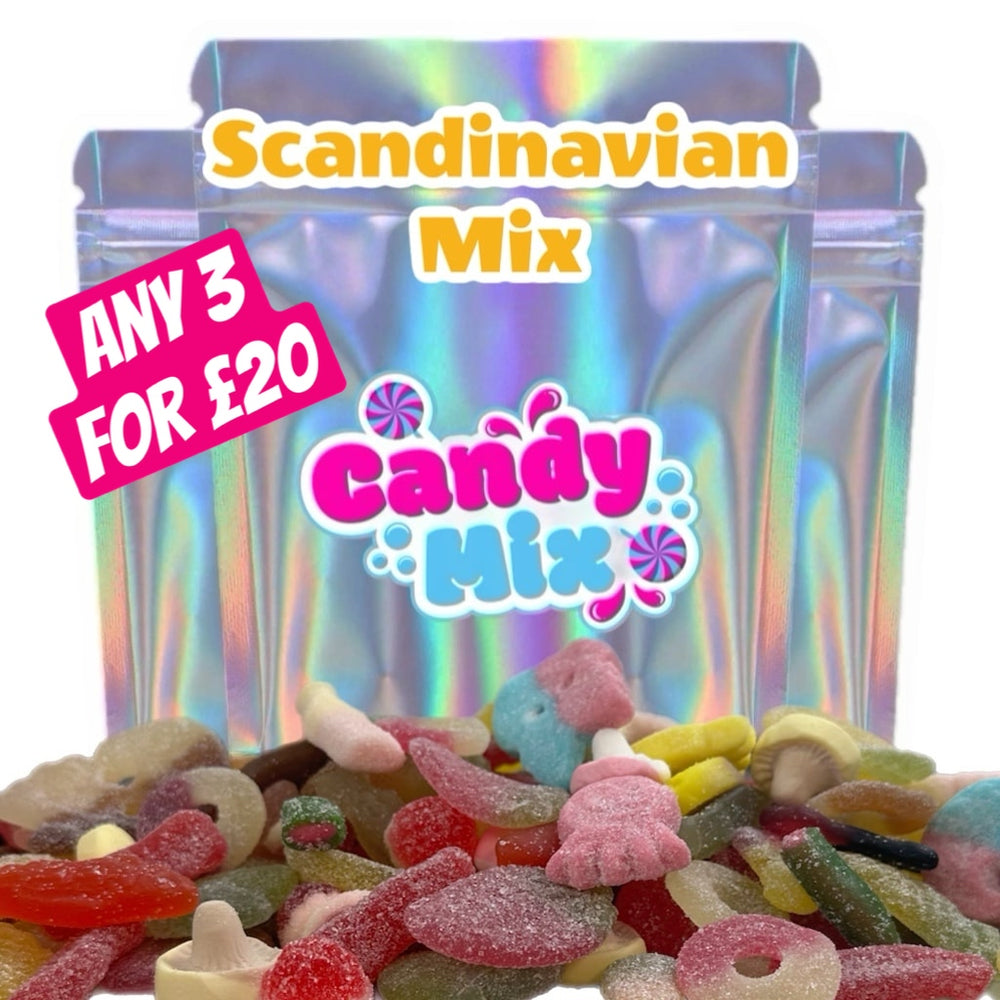 Pick and Mix Sweets - Scandinavian Mix 500g