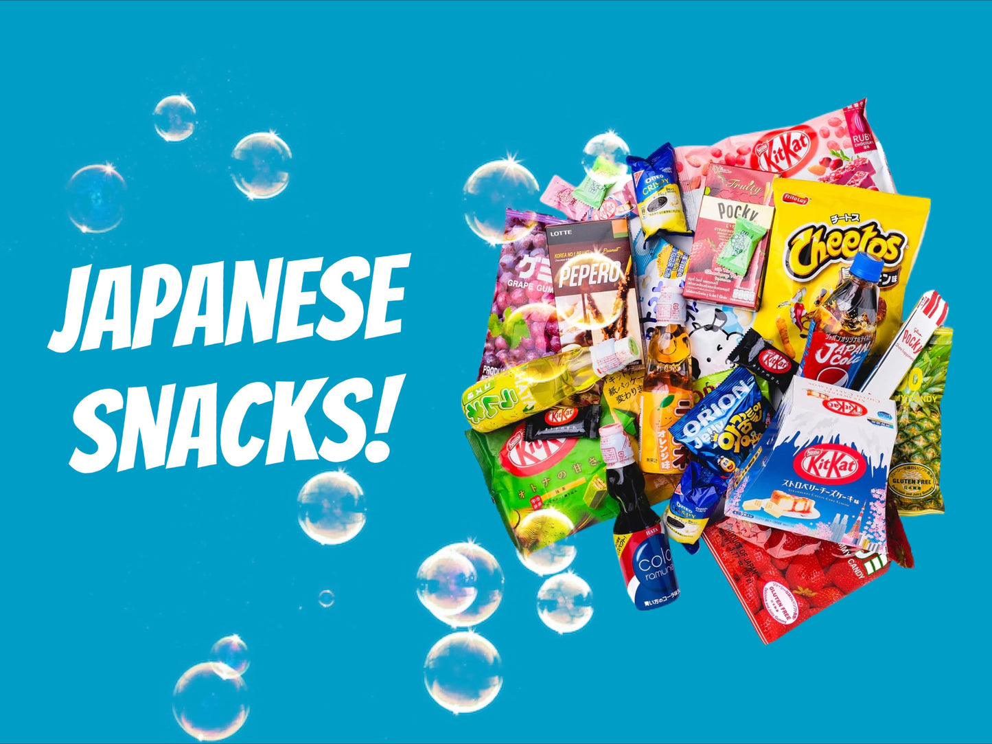 Japanese Sweets, Drinks, Soda & Snacks