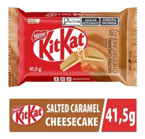 KitKat Salted caramel Cheesecake (Brazil) 41.5g