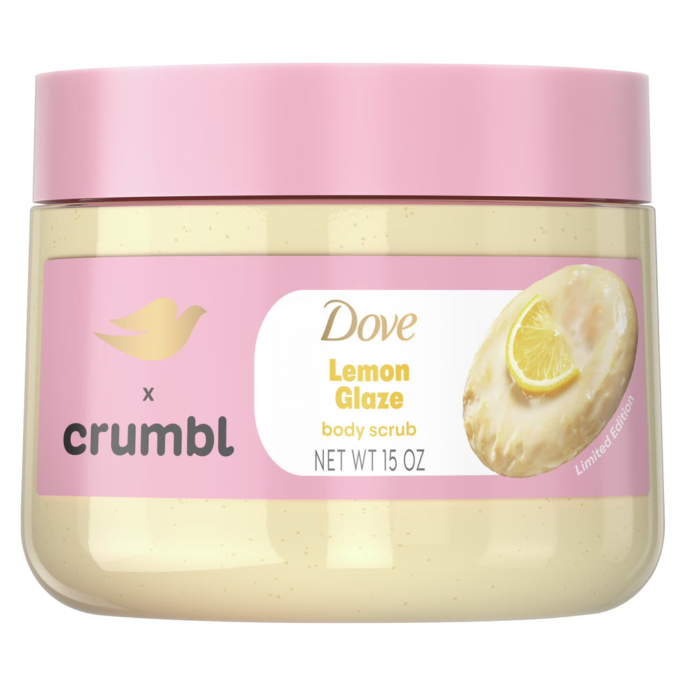 Dove x CRUMBL Lemon Glaze Body Scrub 15oz (USA) (Pre-Order