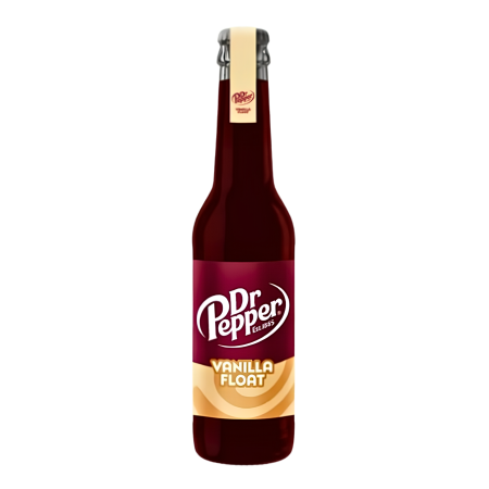 Dr Pepper Vanilla Float Glass Bottle 273ml