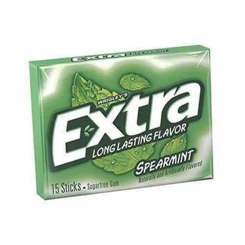 Wrigleys Extra Spearmint X 15 Stick