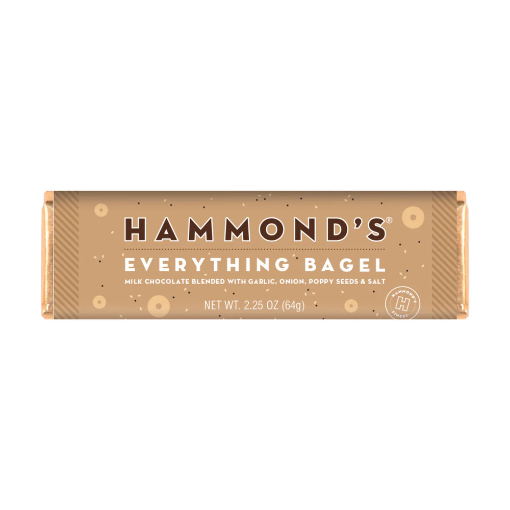 Hammond's Everything Bagel Chocolate Bar 64g