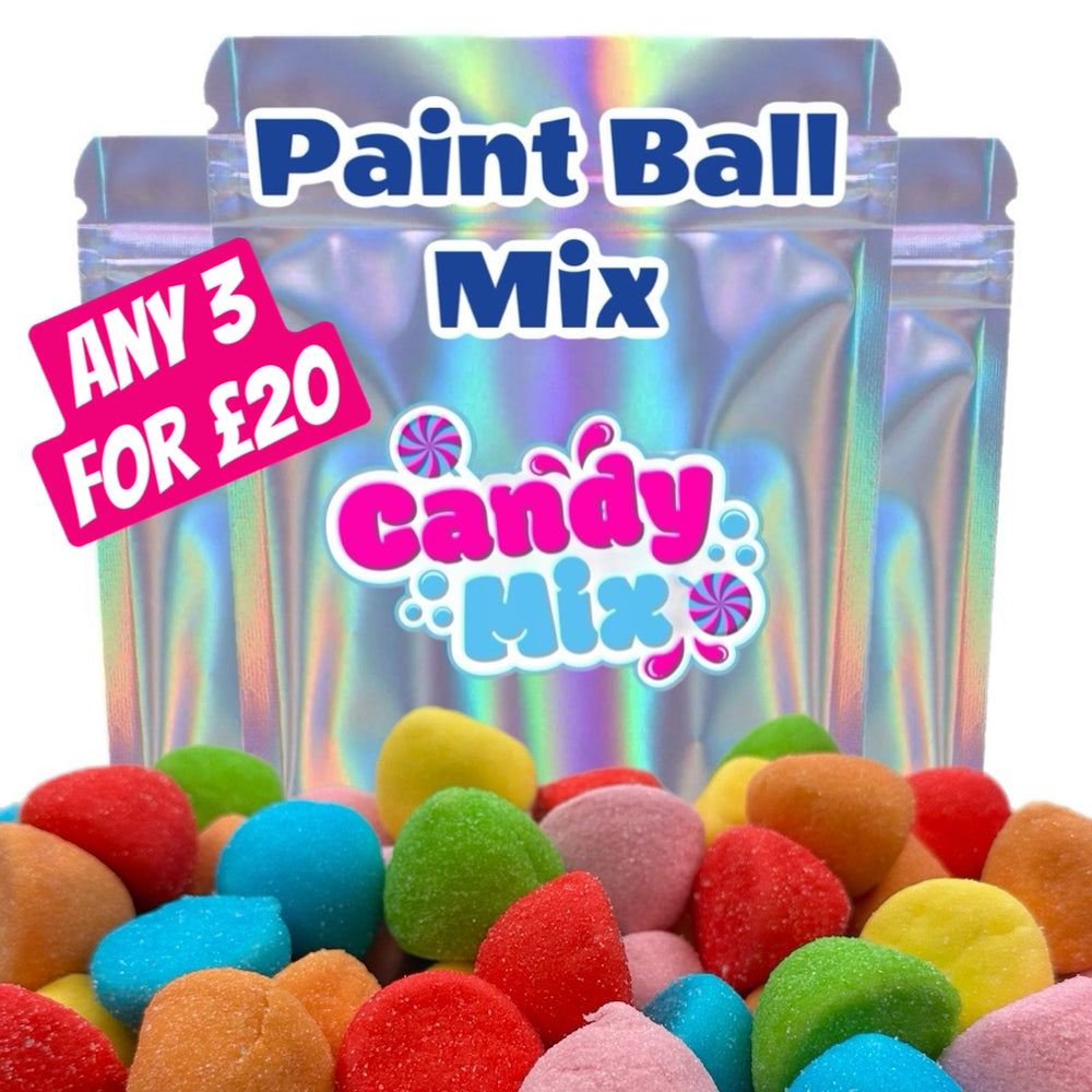 Pick and Mix Sweets - Paint Ball Mix 500g