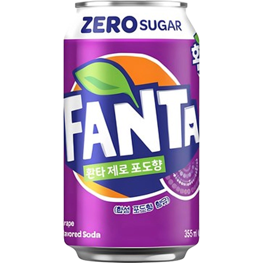Fanta Zero Grape (South Korea) 350ml