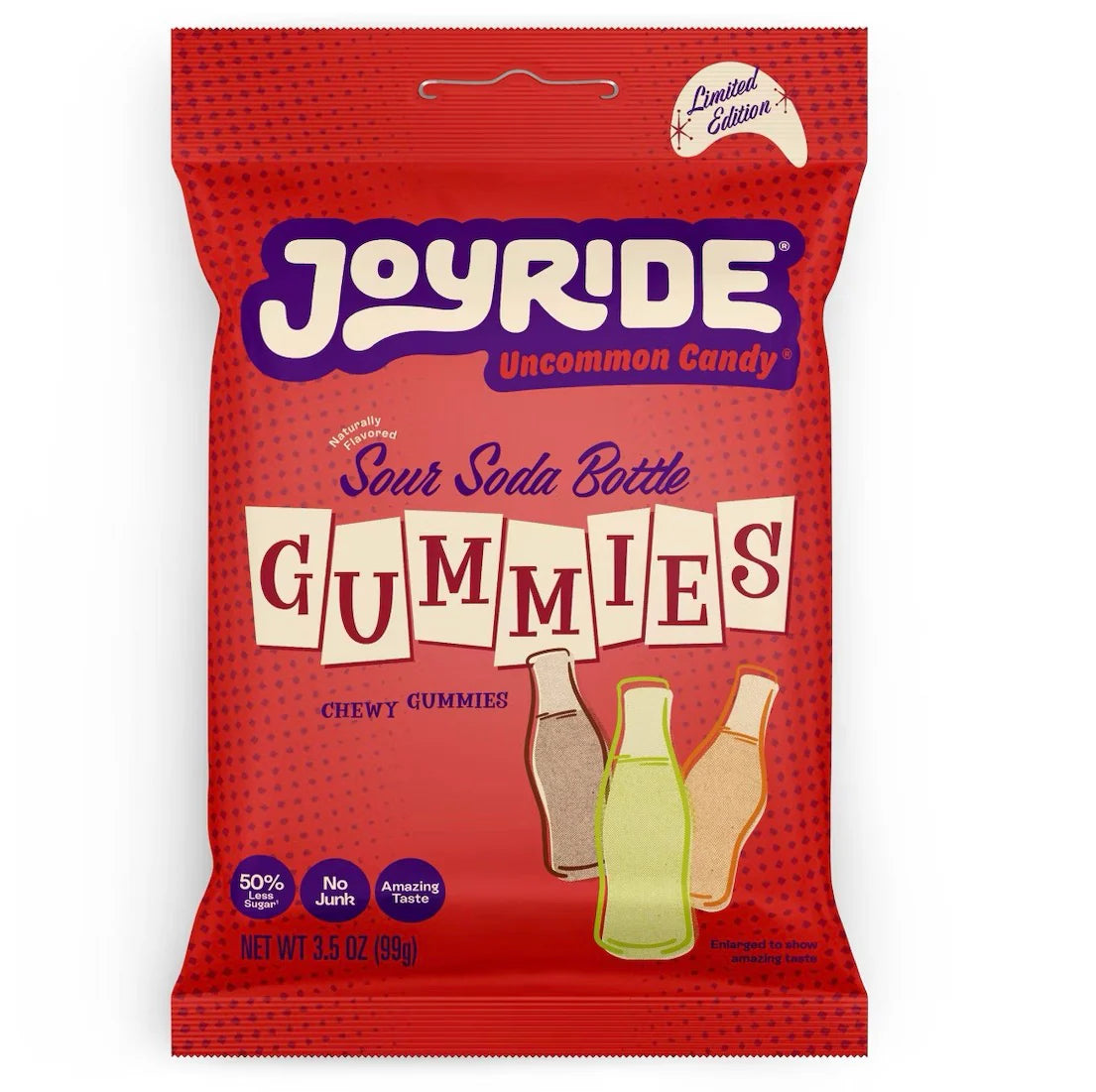 
                  
                    Joyride Sour Soda Bottle Gummies 99g
                  
                