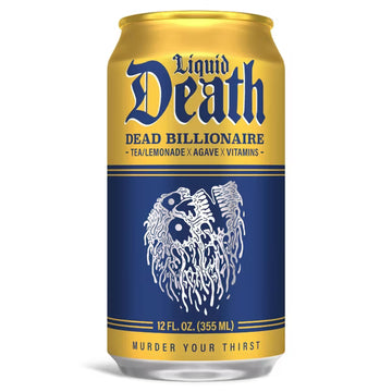 Liquid Death Dead BIllionaire 355ml