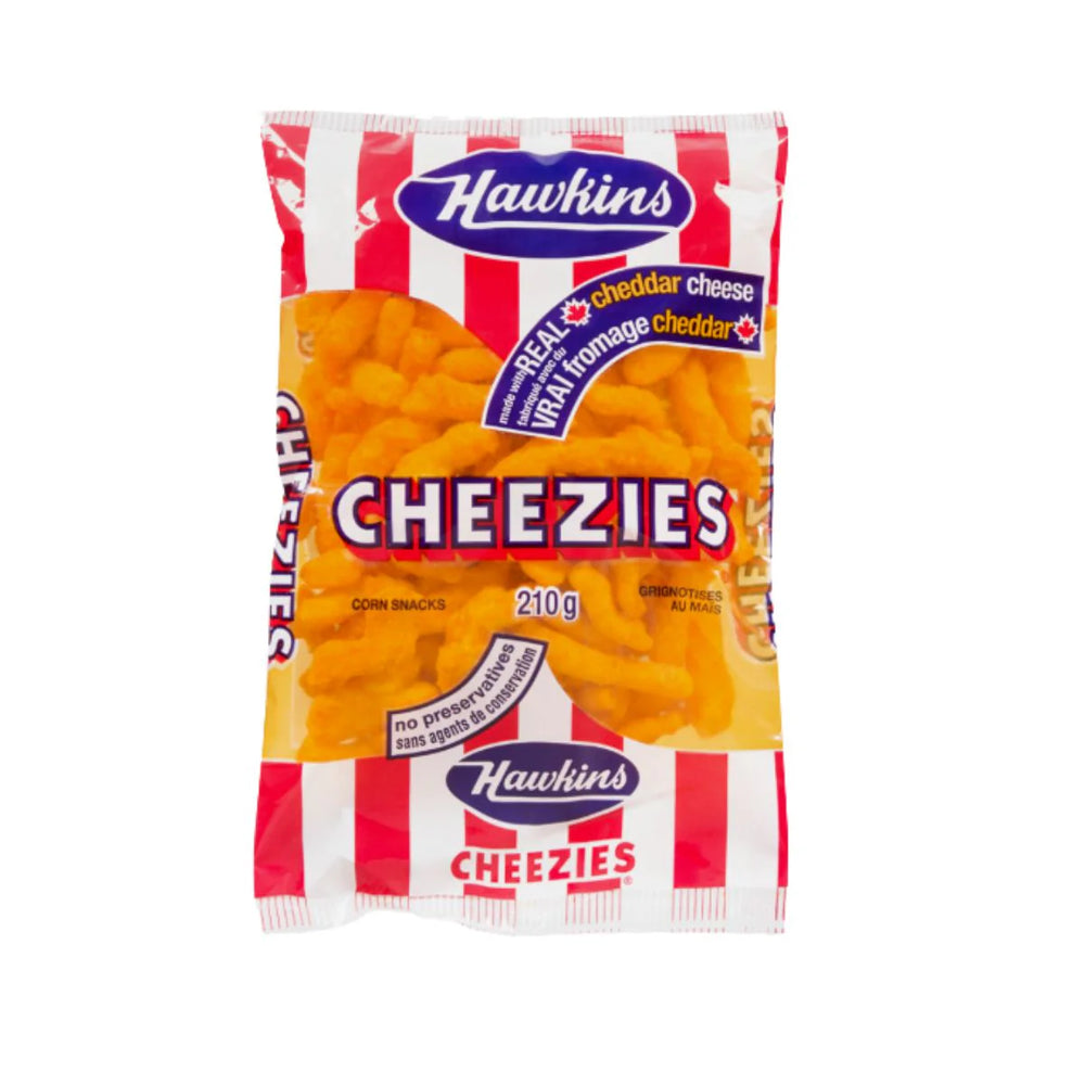 Hawkins Cheezies (Canada) 210g - Candymail UK