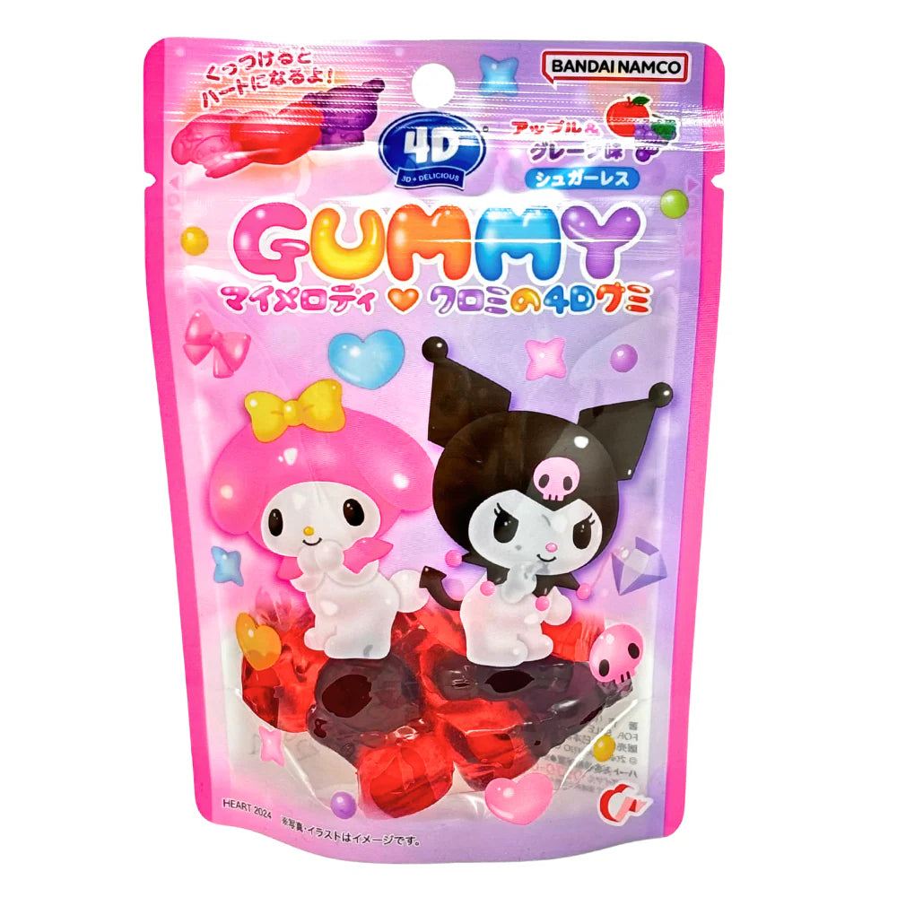 Amos 4D My Melody Kuromi Gummy Candy 60g - Candymail UK
