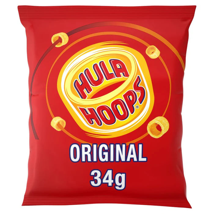 Hula Hoops Original Potato Rings 34g Best Before (07/06/25)