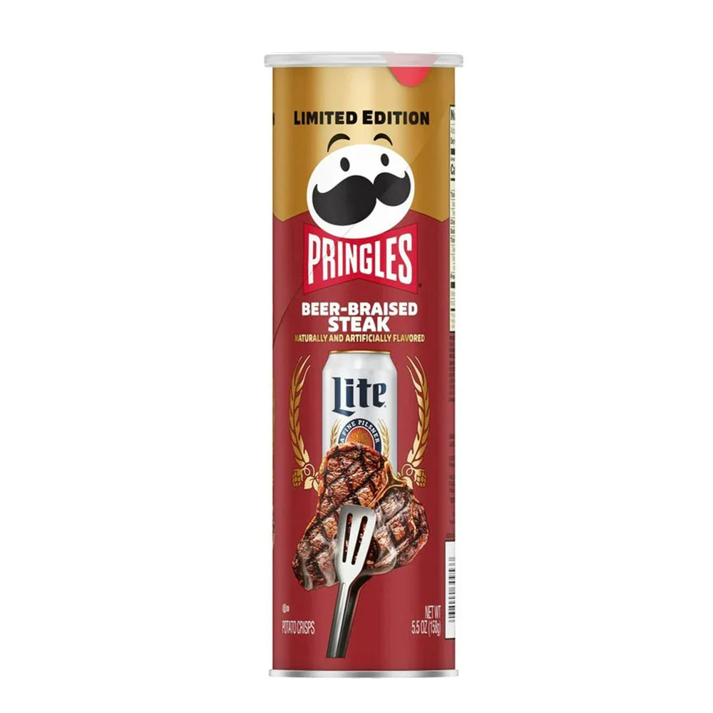 Pringles Limited Edition Beer Braised Steak 158g