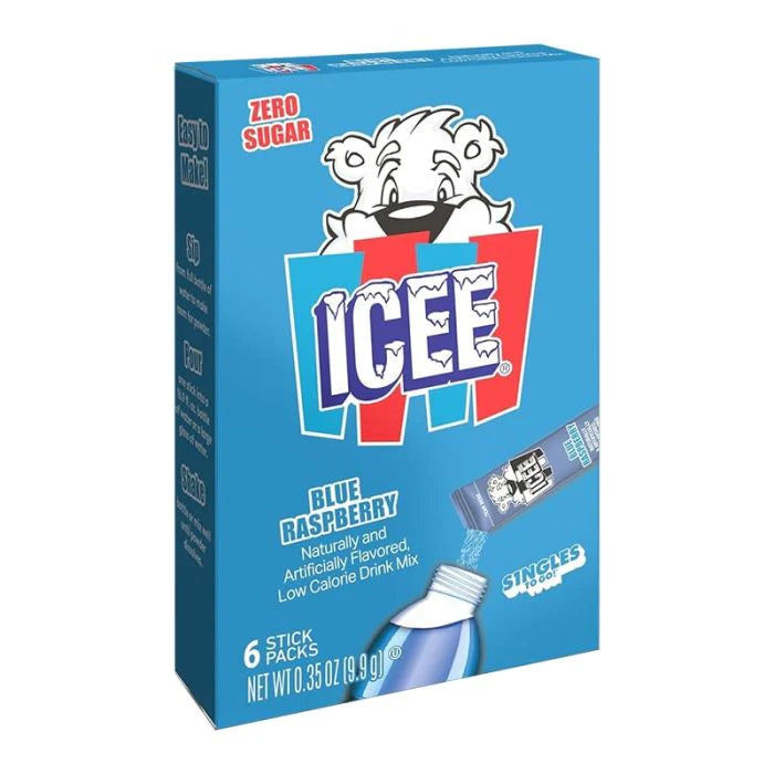 Singles to Go Icee Blue Raspberry 9.9g - Candymail UK