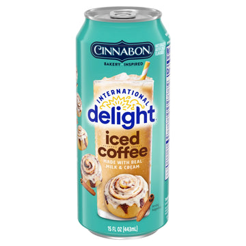 International Delight Cinnabon Iced Coffee 443ml Best Before  22nd MAY 2026