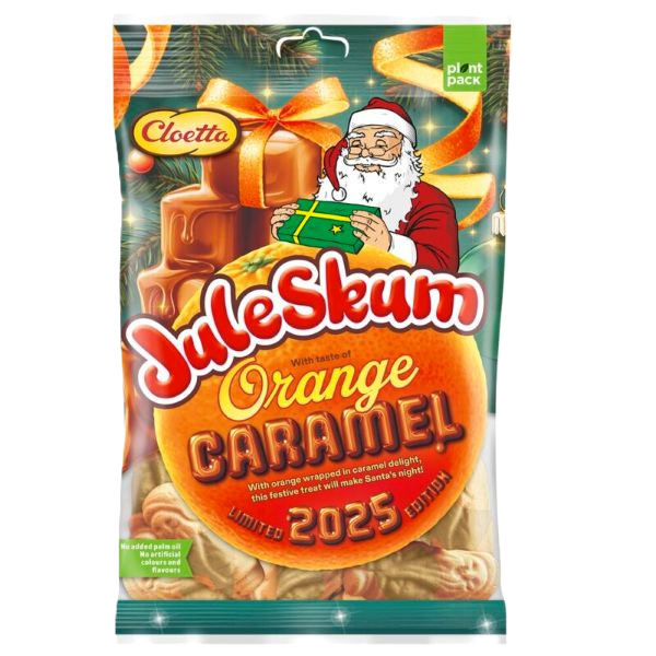 Cloetta Juleskum Orange Caramel Limited Edition (Sweden) 100g