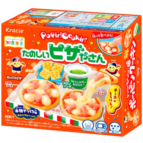 Kracie Poppin' Cookin' Happy Pizza Shop DIY Candy Kit 23g