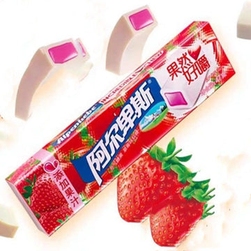 Alpenliebe Soft Chewy Candy Strawberry Flavour 47g Japan