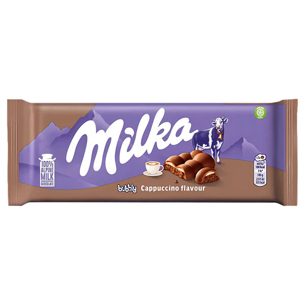 Milka Bubbly Cappucino flavour 97g - Candymail UK