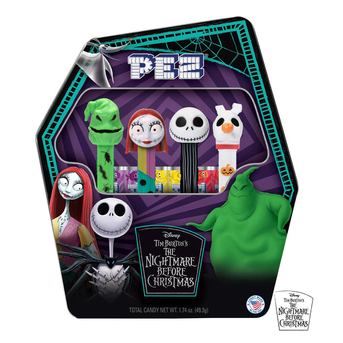 Pez Nightmare Before Christmas Collectors Tin 49.3g