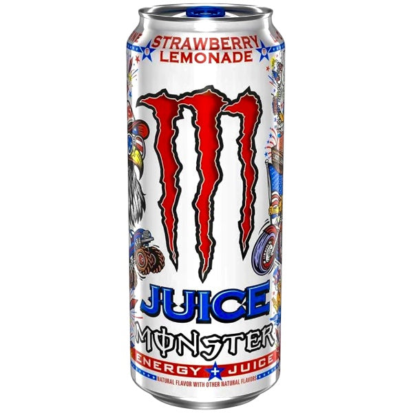 Monster Juice Strawberry Lemonade 473 ml
