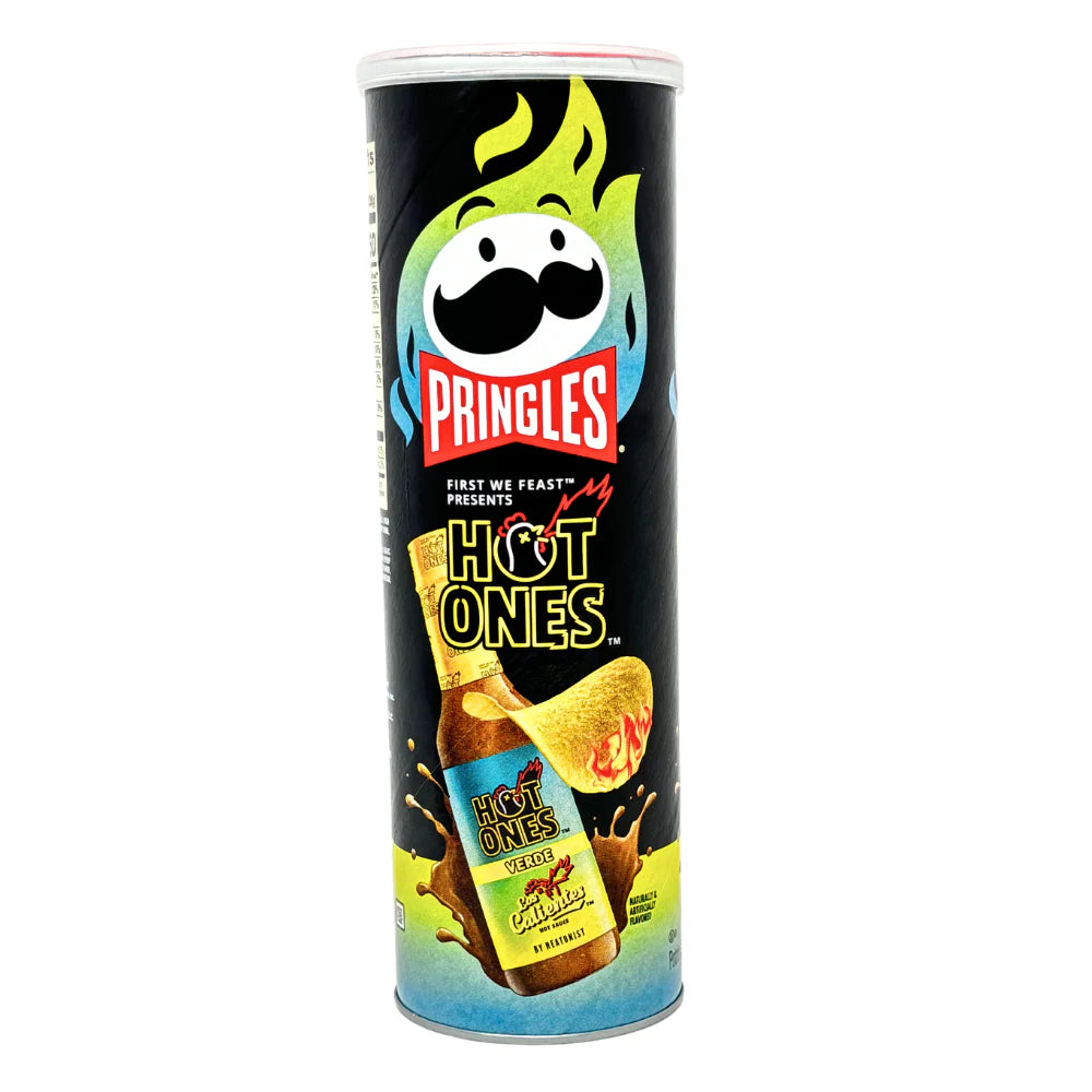 Pringles Hot Ones Verde – 158g (USA)