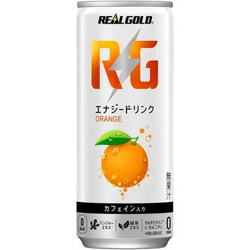 Real Gold Energy Orange 250ml – Japanese Zero Sugar Energy Drink