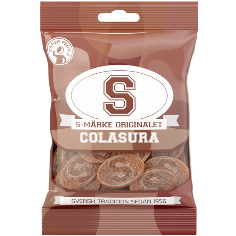 S-Märke Sour Cola 80g (Sweden)