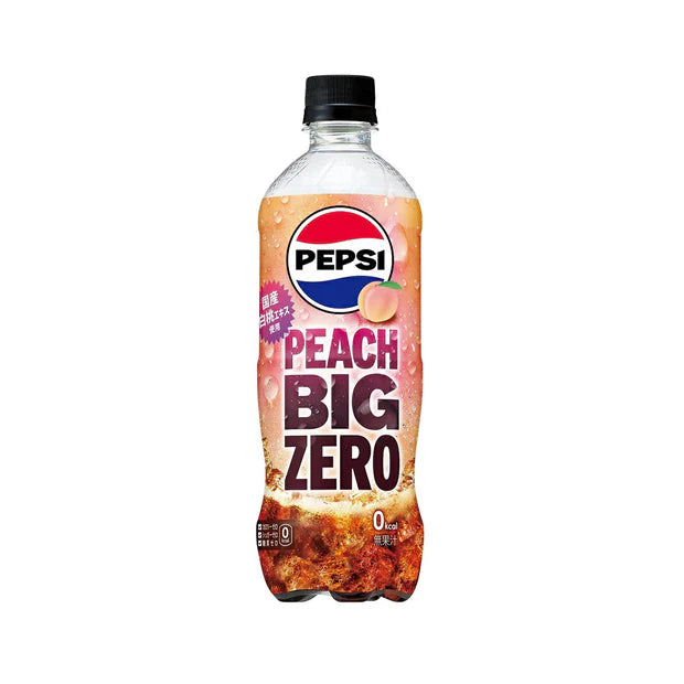 Pepsi Peach Big Zero (Japan) 600ml
