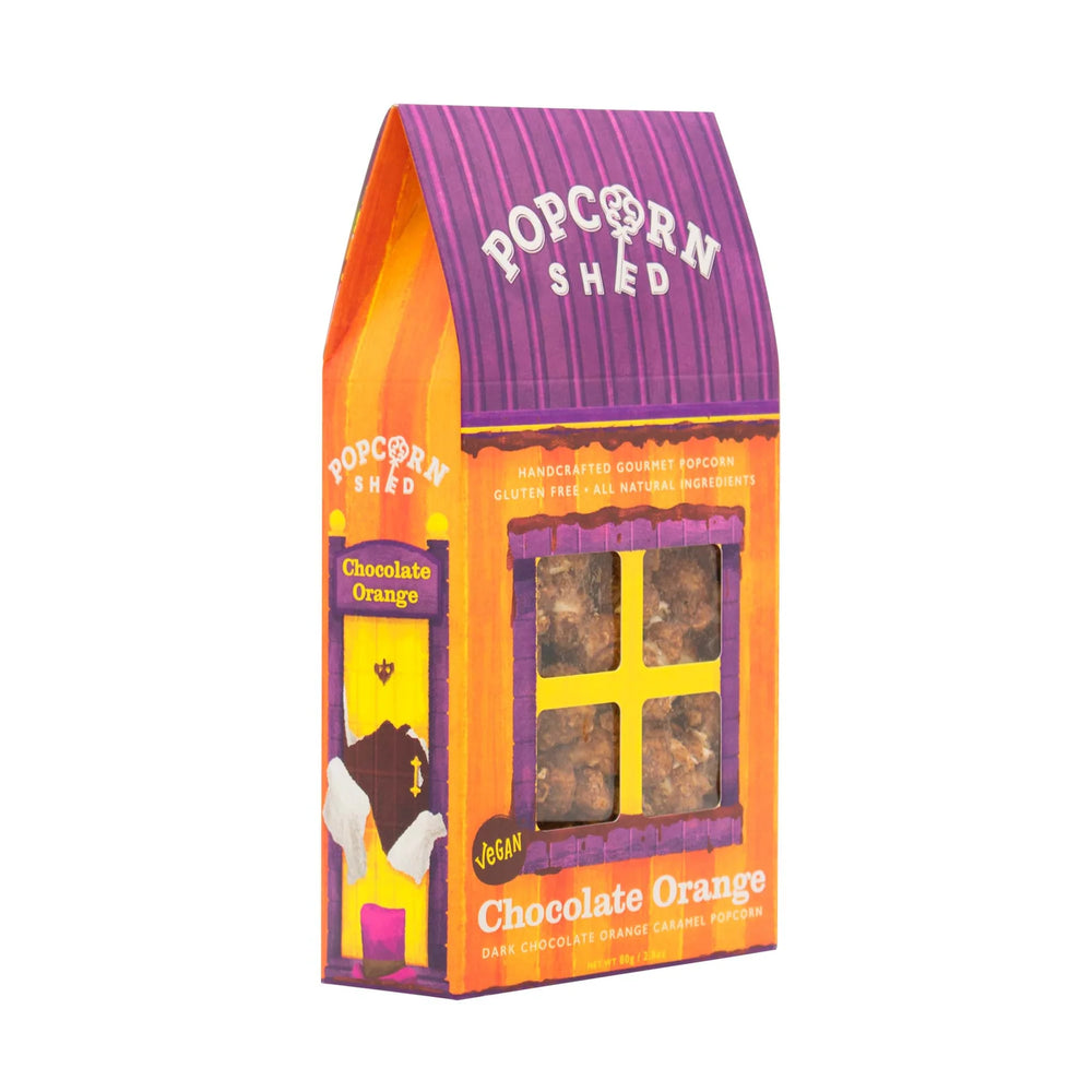 Chocolate Orange Popcorn Shed 80g