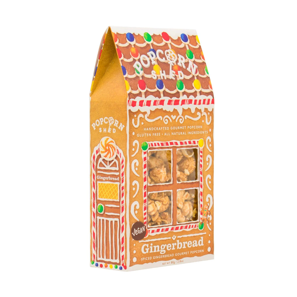 Gingerbread Popcorn Shed 80g